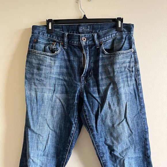 LUCKY BRAND Men's Slim-Fit 121 Heritage Stretch Jeans SIZE‎ W31 X L32 Blue - Picture 2 of 9